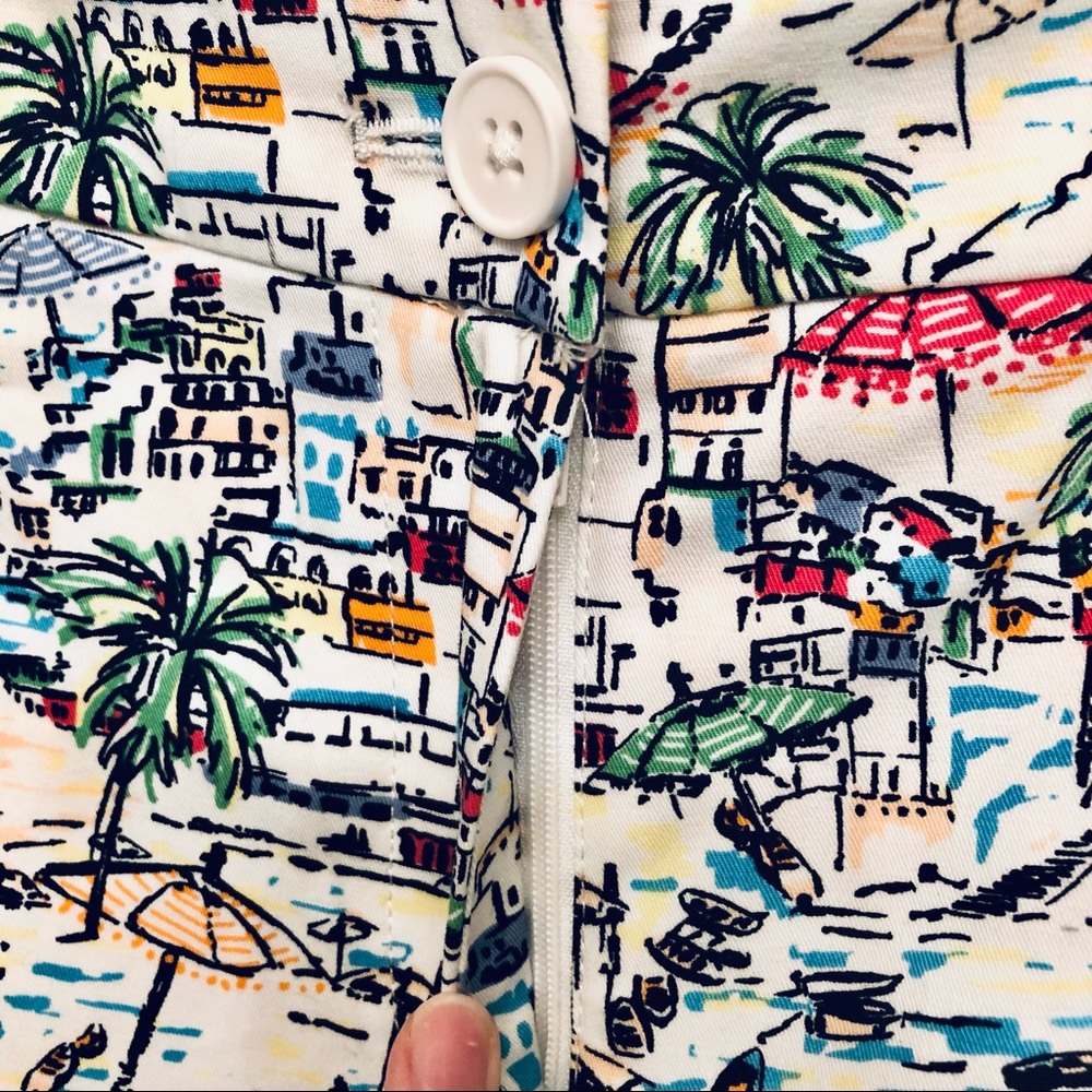 Talbots Multicolor Printed Trousers —#013 - Picture 6 of 11